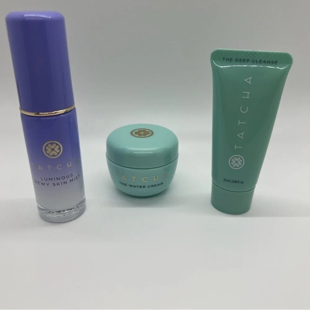 Tatcha Skincare Set - Purple and Green